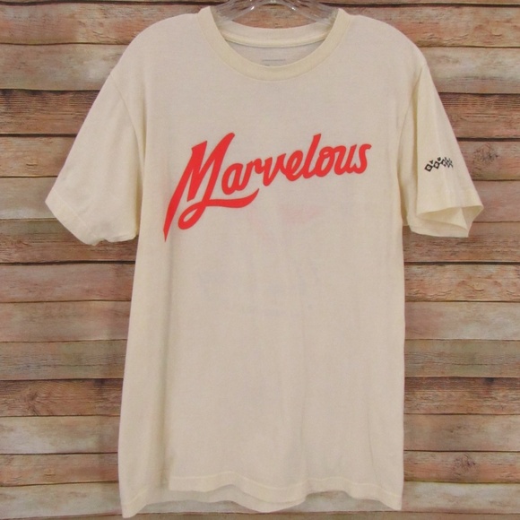 Marvelous Yung Gravy Cream/Black/Orange Martini Tee M - Picture 1 of 15
